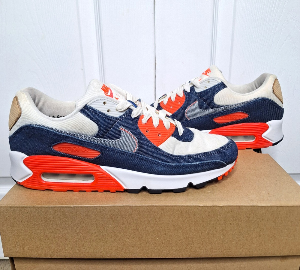 Nike Air Max 90 Denham Denim CU1646-400 size 9